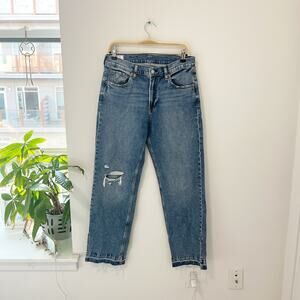 Gap '90s Loose Mid Rise Jeans Size 8